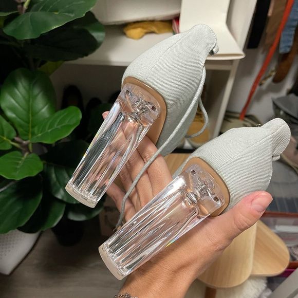 Lace-Up Heels - Picture 3 of 7